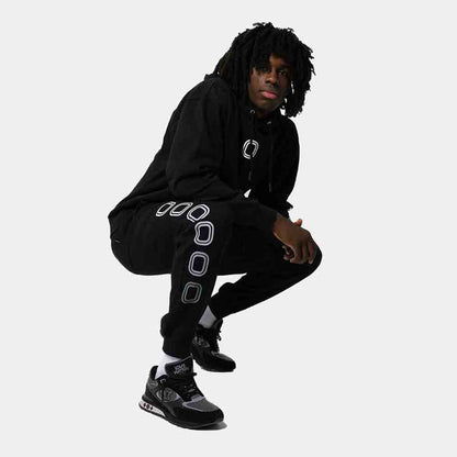 Side view of the Overtime Classic Hoodie.