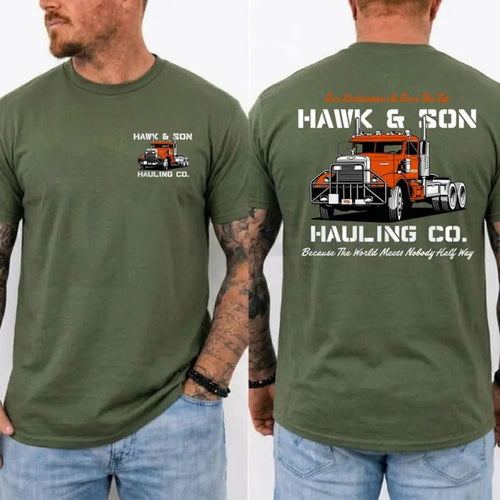 Over The Top Trucker T-Shirt - Teezioo