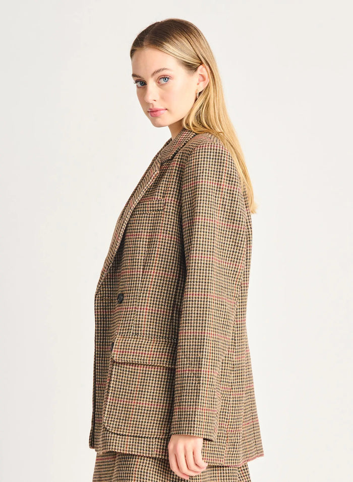 Oxford Houndstooth Blazer Acorn Home + Apparel