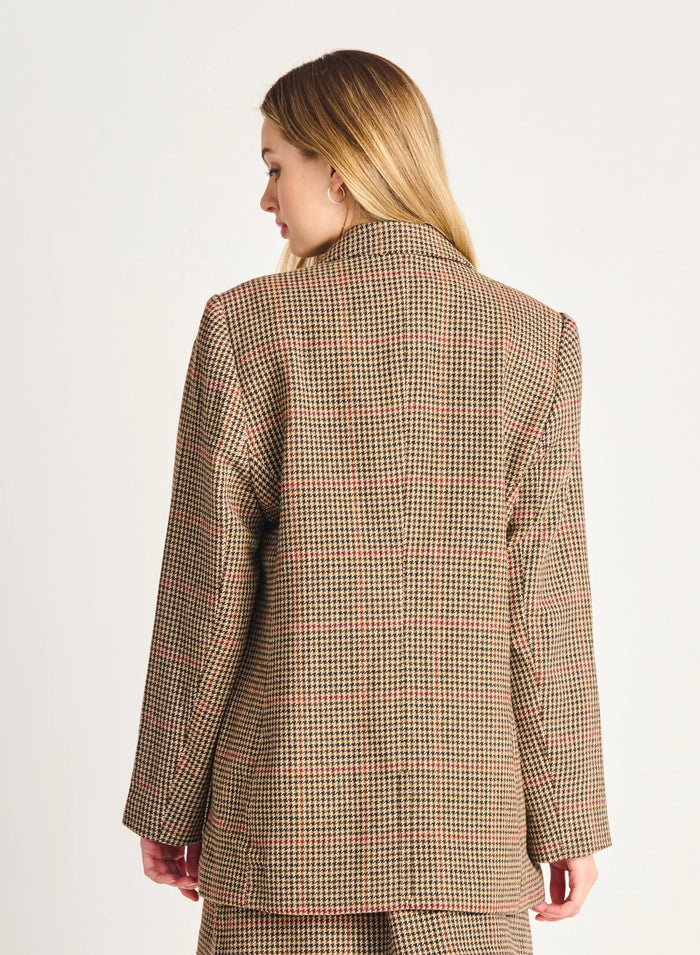 Oxford Houndstooth Blazer Acorn Home + Apparel