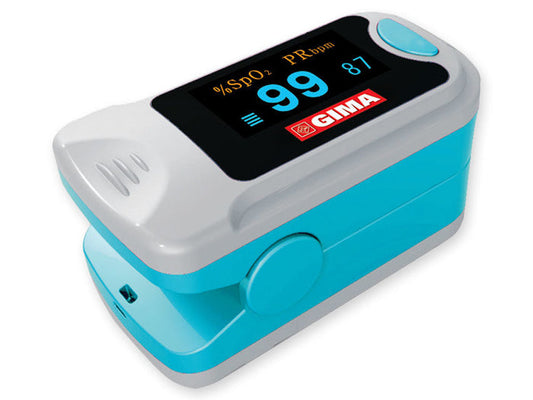 Oximeter som mäter syrehalten i blodet
