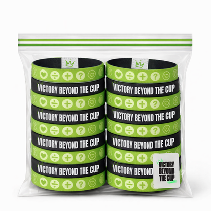 Pack of 25 - Reversible Wristband