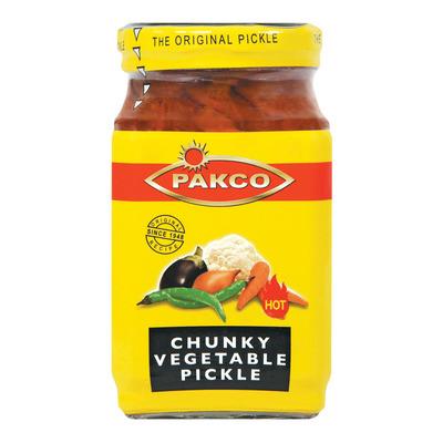 PAKCO Chunky Vegetable Pickle (410 g) | Food, South African | USA's #1 Source for South African Foods - AubergineFoods.com