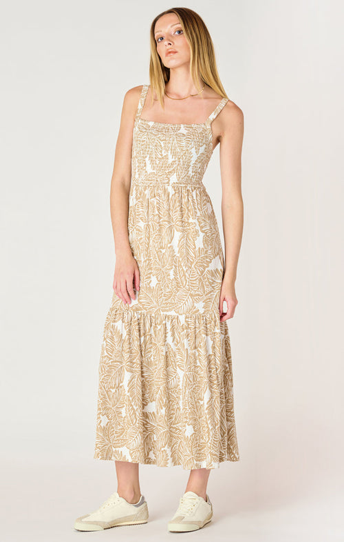 Palm Midi Dress