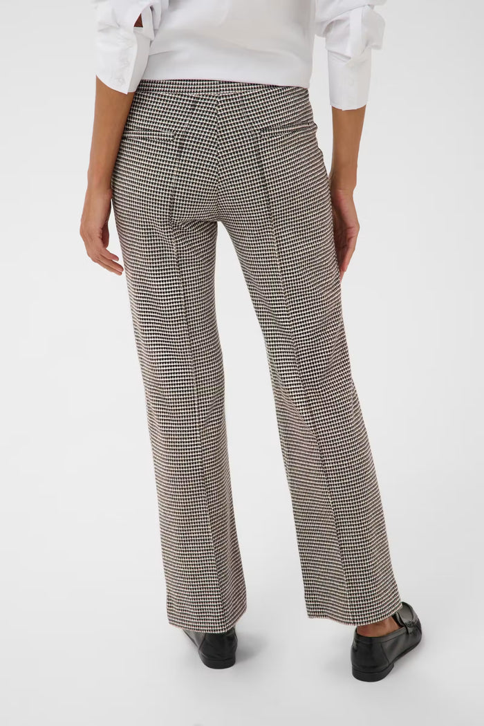 Part Two PontasPW Trousers Small Check 30305506 back view on model Shop Part Two at Dotique