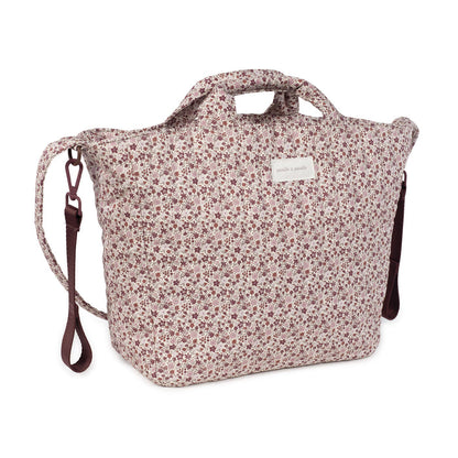 Pasito a Pasito - Changing Bag - Cherry Flowers - Mabel & Fox
