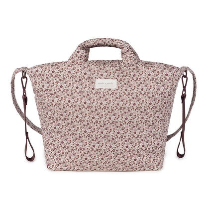 Pasito a Pasito - Changing Bag - Cherry Flowers - Mabel & Fox