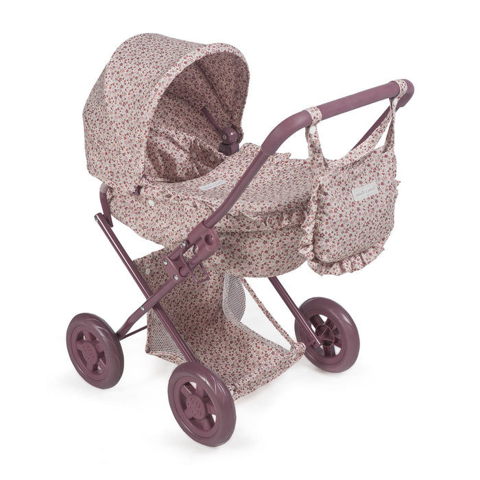 Pasito a Pasito - Doll Pram - Cherry Flowers - Mabel & Fox