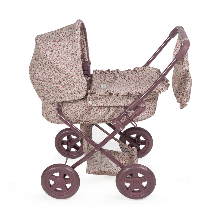 Pasito a Pasito - Doll Pram - Cherry Flowers - Mabel & Fox