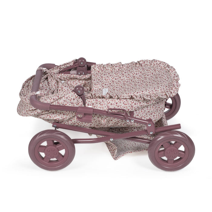 Pasito a Pasito - Doll Pram - Cherry Flowers - Mabel & Fox