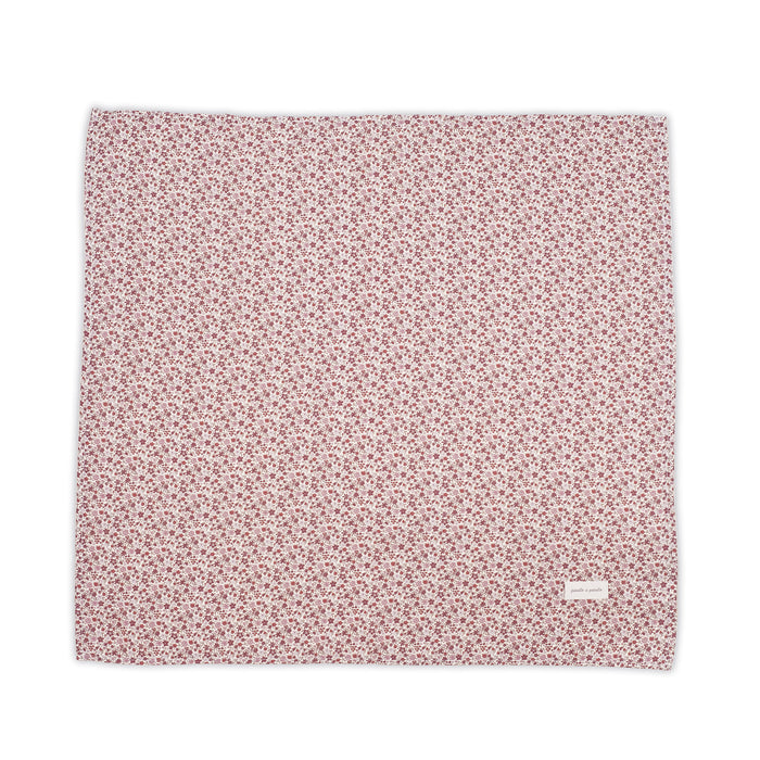 Pasito a Pasito - Muslin Square Set - Cherry Flowers (2 Pack) - Mabel & Fox