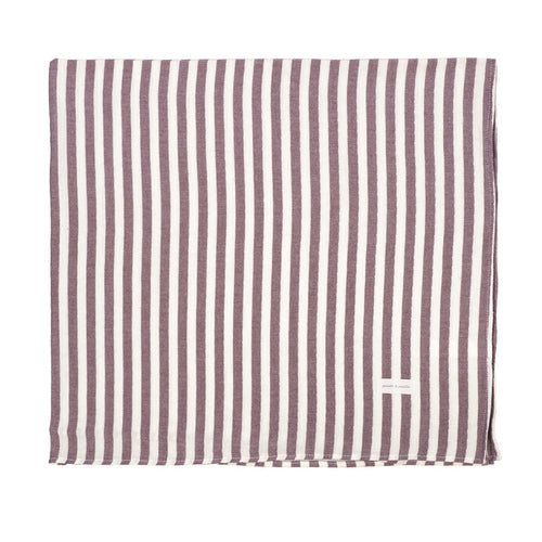 Pasito a Pasito - Muslin Square - Cherry Stripes - Mabel & Fox