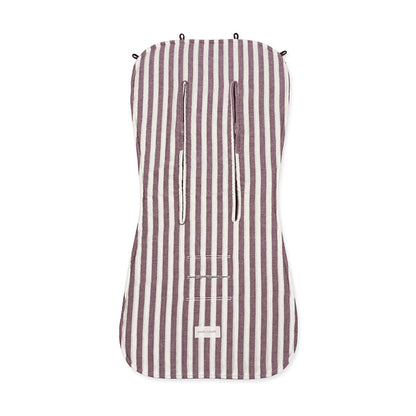 Pasito a Pasito - Seat Liner - Cherry Stripes - Mabel & Fox