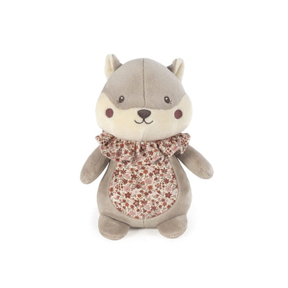 Pasito a Pasito - Soft Toy - Cherry Flowers Squirrel - Mabel & Fox