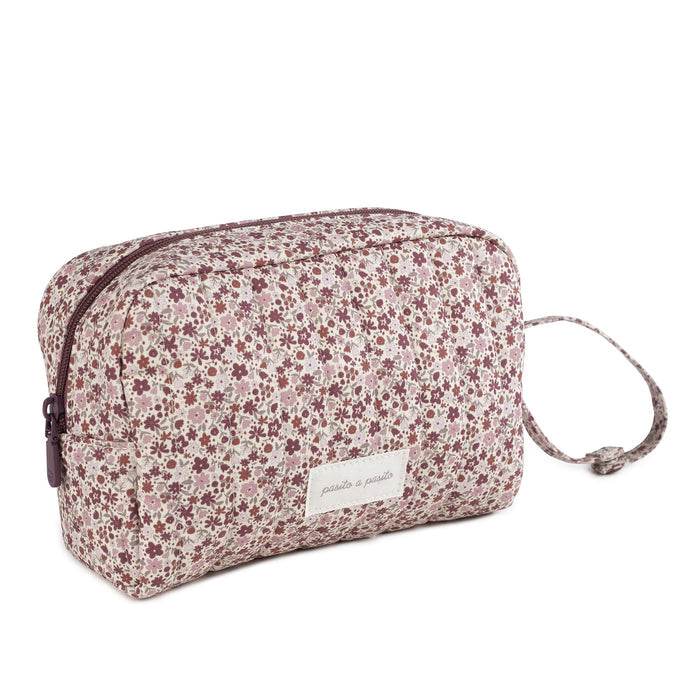 Pasito a Pasito - Toiletry Bag - Cherry Flowers - Mabel & Fox