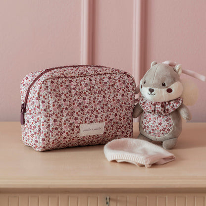 Pasito a Pasito - Toiletry Bag - Cherry Flowers - Mabel & Fox