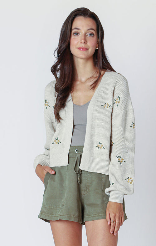 Penny Embroidered Cardi