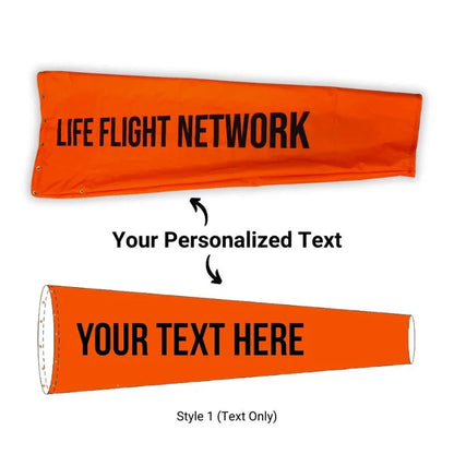Windsock - Mann Supply Custom Windsock CompanyAviation Logo
