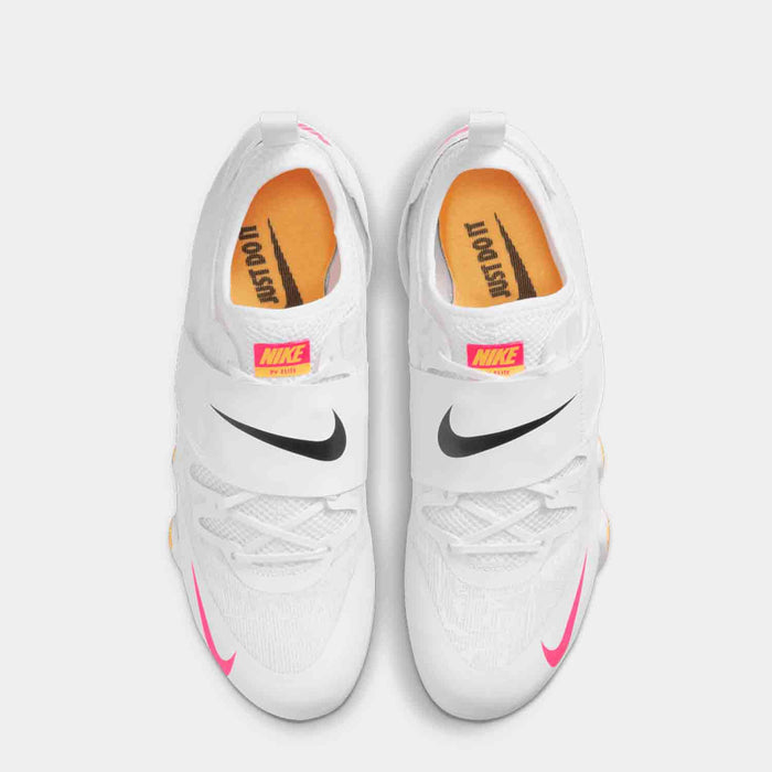 Top view of Nike Pole Vault Elite Jumping Spikes.