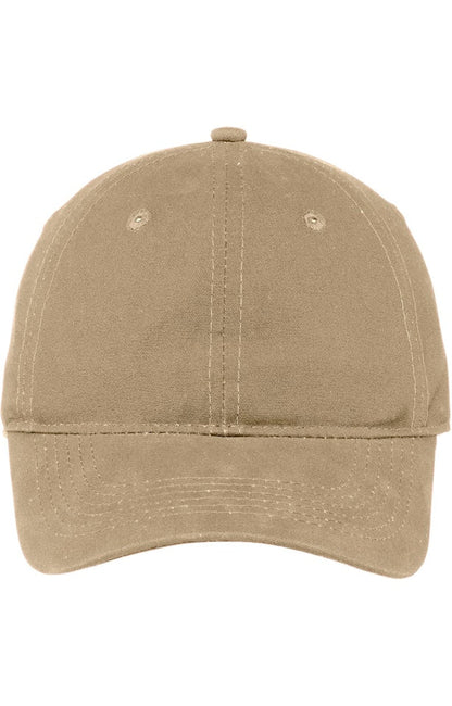 Port & Company CP96 Soft Brushed Canvas Cap - Add Your Text Design or Logo