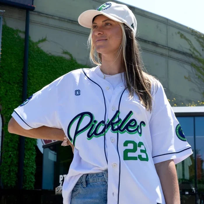 [ portland pickles ] white home jersey - Official League