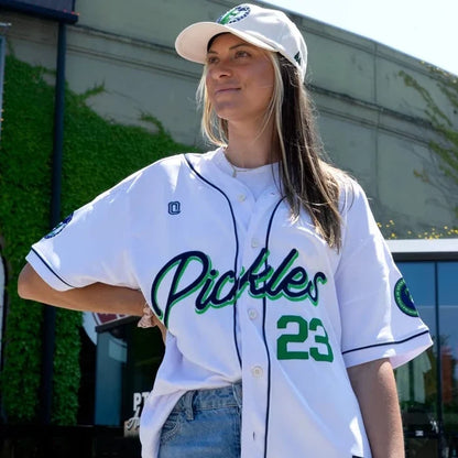 [ portland pickles ] white home jersey - Official League