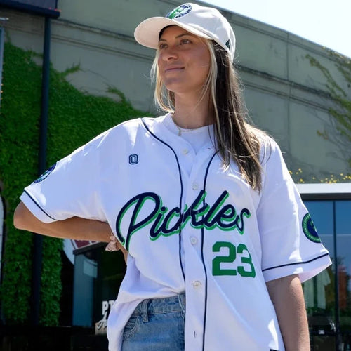 [ portland pickles ] white home jersey - Official League