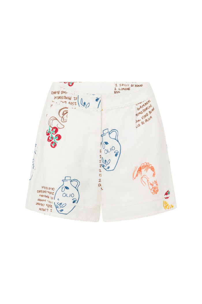 Praino Shorts - White