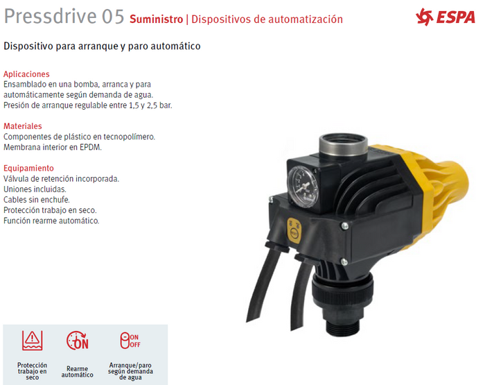 Pressdrive 05 - 115V