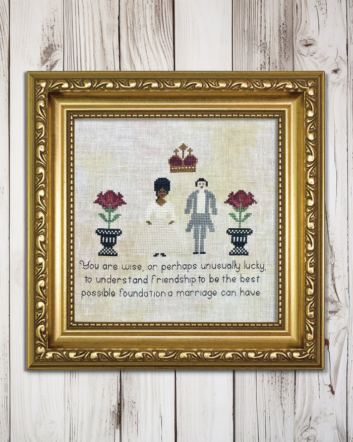 Queen Charlotte Cross Stitch Pattern