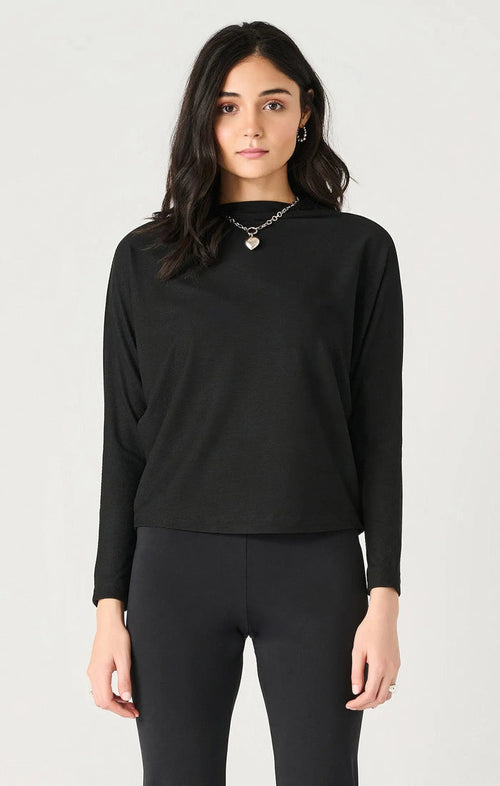 Rachel Mock Neck Top Acorn Home + Apparel