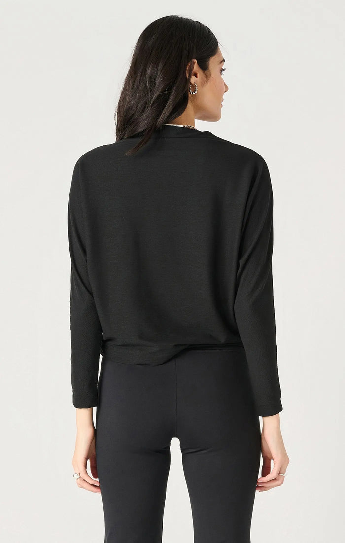 Rachel Mock Neck Top Acorn Home + Apparel