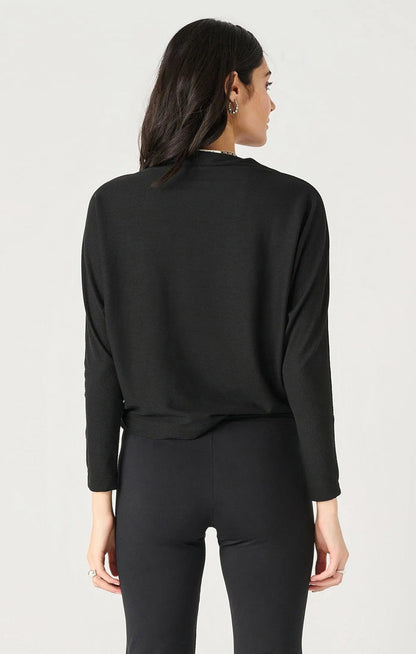Rachel Mock Neck Top Acorn Home + Apparel