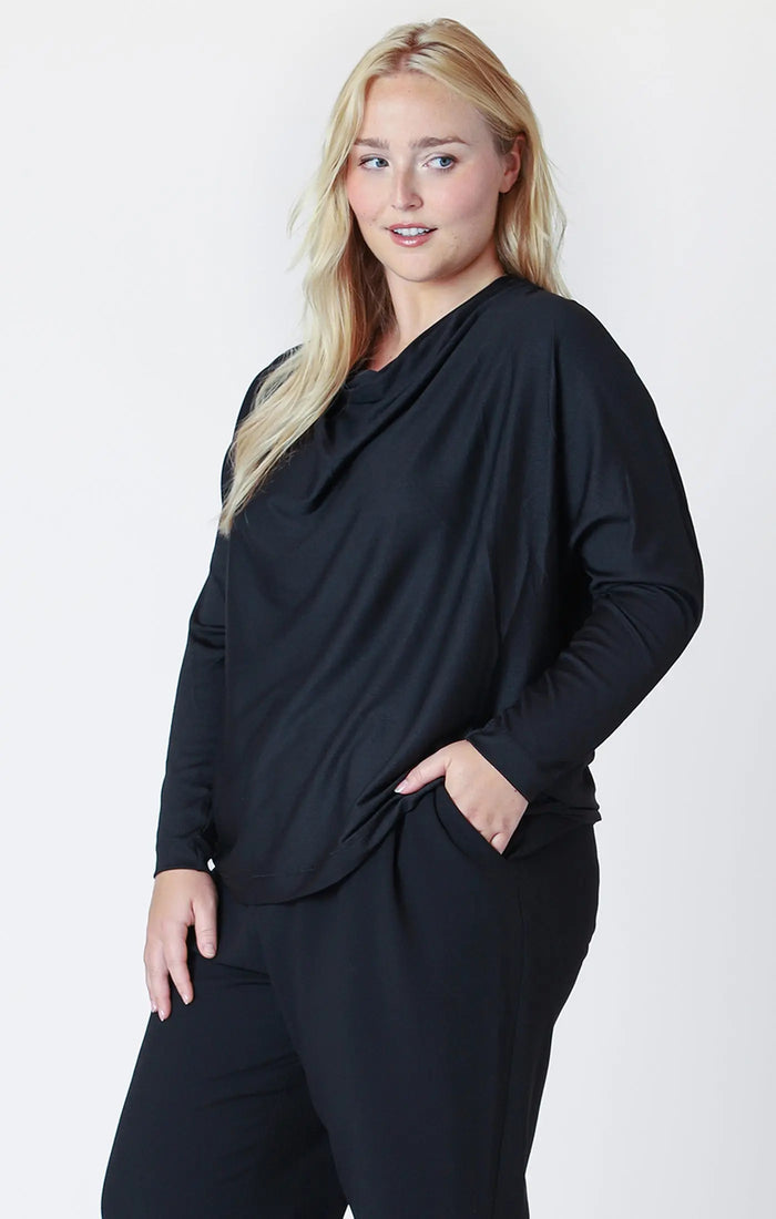 Rachel Mock Neck Top Acorn Home + Apparel