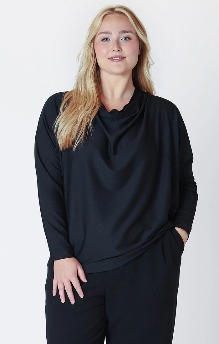 Rachel Mock Neck Top Acorn Home + Apparel