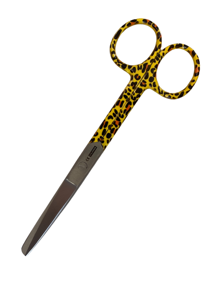 Rak sjuksköterskesax med leopardmönster från Gima Italy