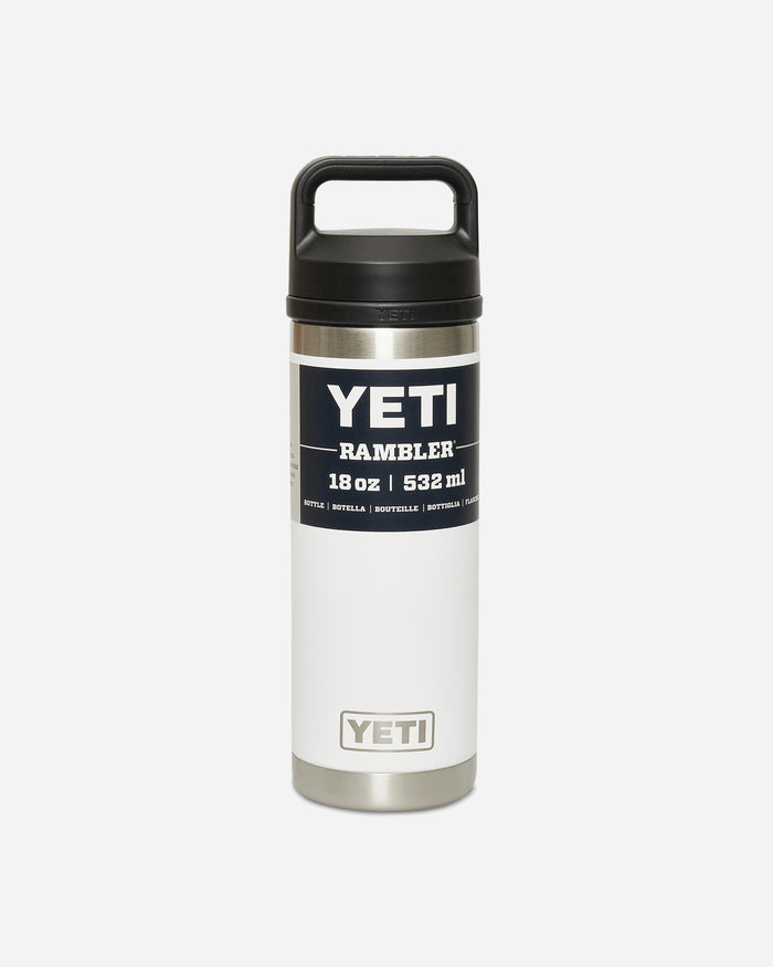 YETI Rambler 18 Oz Bottle White Equipment Bottles and Bowls 70000003461 WHT