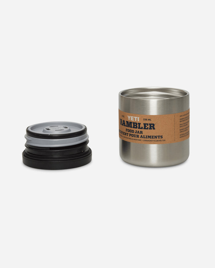 YETI Rambler Food Jar 8 Oz Stainless Steel Tableware Table Accessories 70000003740 STEEL