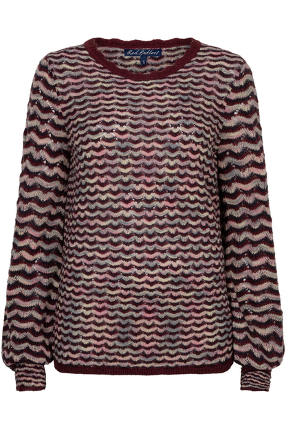 Red Button SRB5035 Fanny Boho Jumper Dark Berry by Red Button. Shop Red Button at Dotique.