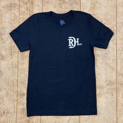 Red Dirt Hat Co. "Nightfall" T-Shirt in Black