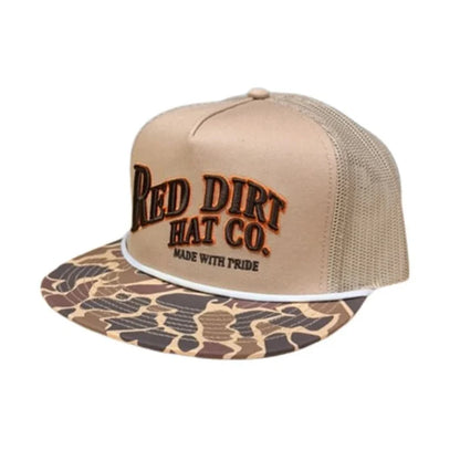 Red Dirt Hat Co. Old Skool II Hat in Khaki