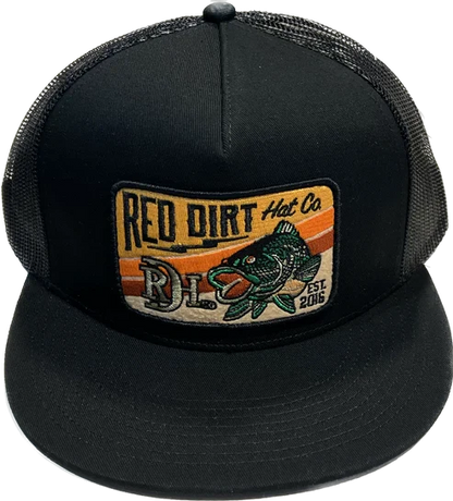 Red Dirt Hat Co. "Wallhanger" Hat in Black