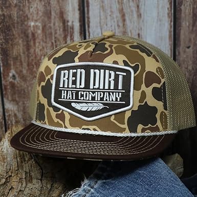 Red Dirt Hat Co. Youth "Duck" Rope Hat in Duck Camo