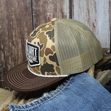 Red Dirt Hat Co. Youth "Duck" Rope Hat in Duck Camo