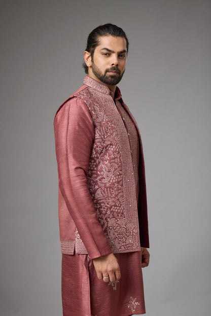 Regal Rosewood reception outfit for men