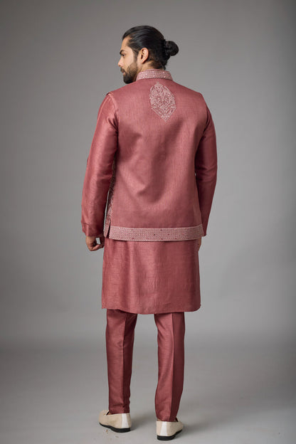 Regal Rosewood premium jacket kurta
