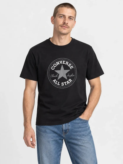 Remera Converse Patch Negro — vista principal
