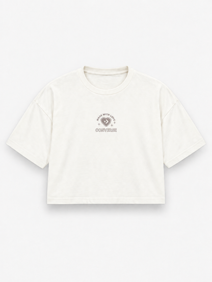 Remera Mujer Converse Sweet Tee Crudo