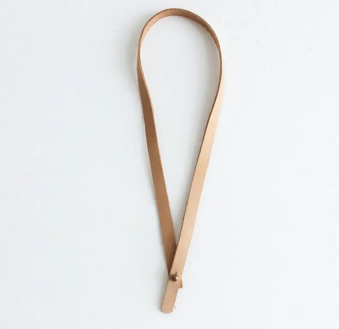 Removable Leather Hat Band Acorn Home + Apparel