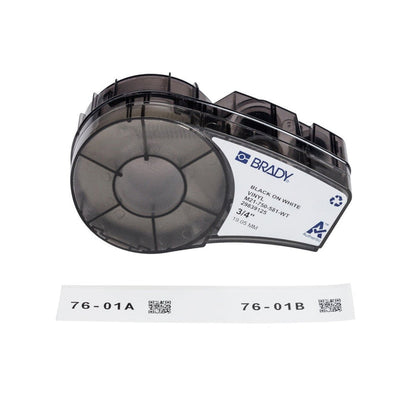 Label Tape with Ribbons - Mann Supply BradyBrady